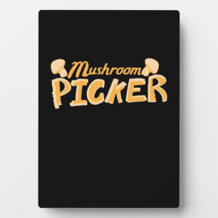 Strong Mushroom Picker Fotoplatte