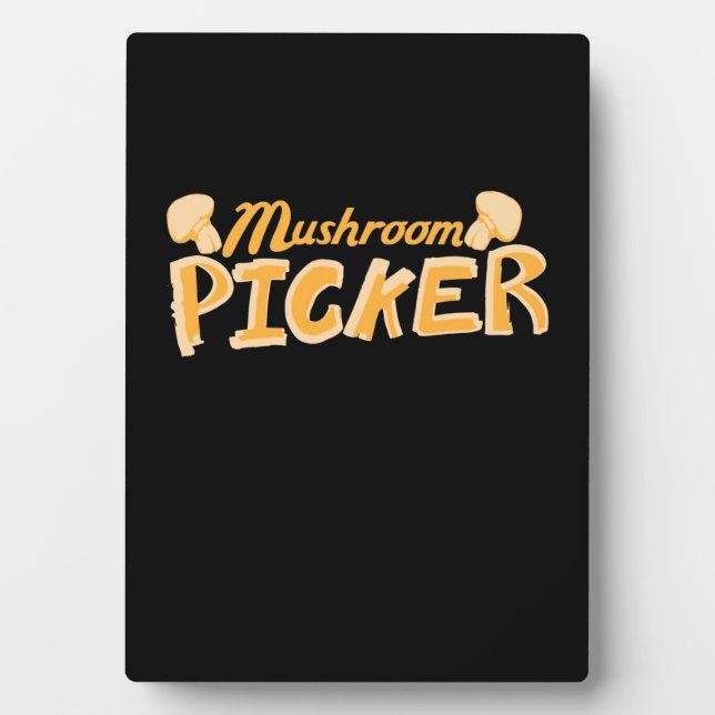 Strong Mushroom Picker Fotoplatte (Vorderseite)