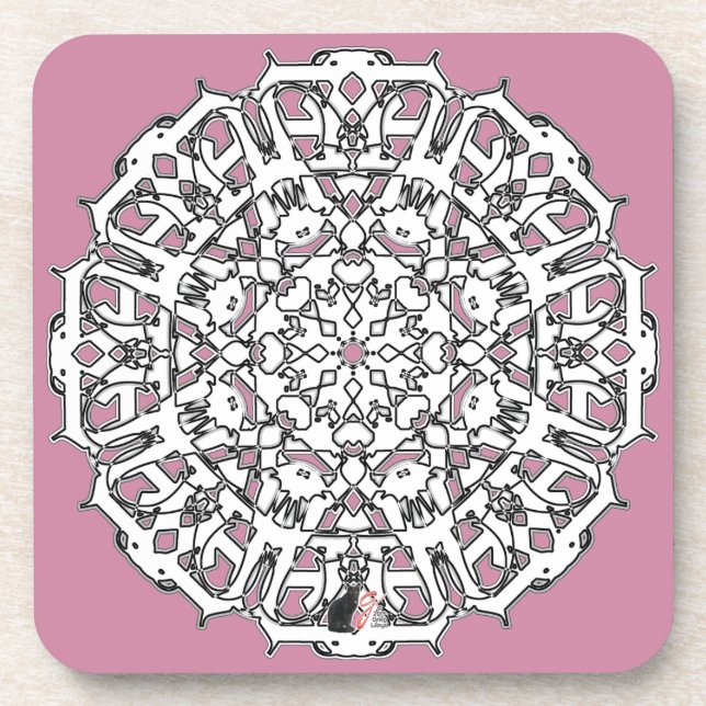 Strong Octa Glyph Dawn Untersetzer (Vorderseite)