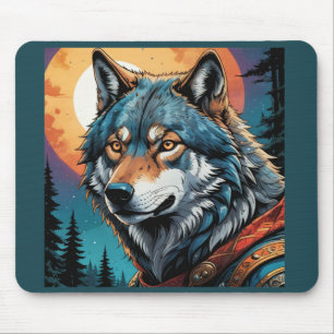 Strong Wolf Mousepad