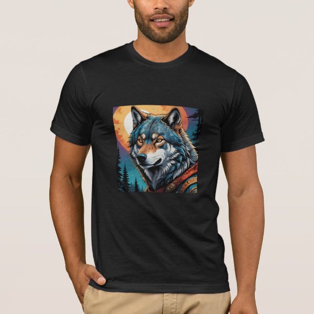 Strong Wolf T-Shirt (Vorderseite)