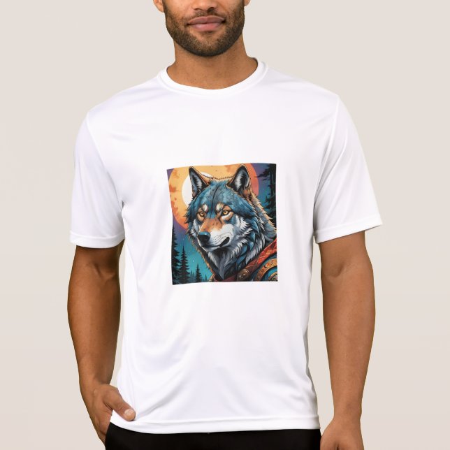 Strong Wolf T-Shirt (Vorderseite)
