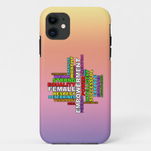 Strong Woman Word Cloud Case-Mate iPhone Hülle