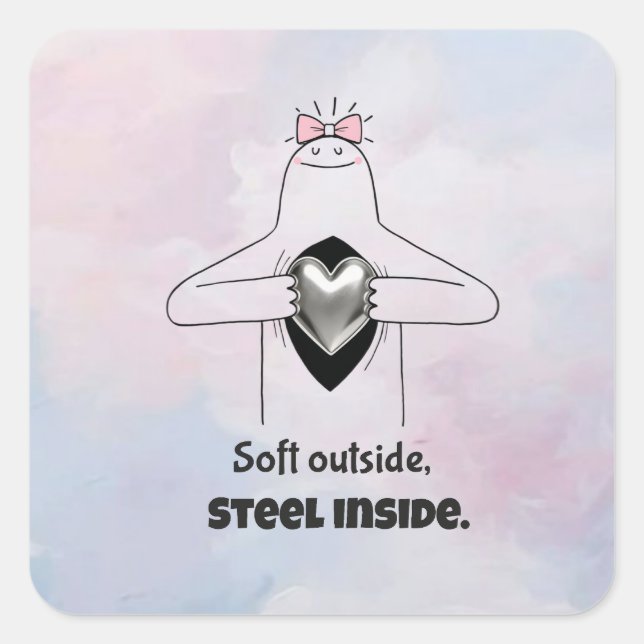 Strong Women Empowerment Sticker (Vorderseite)