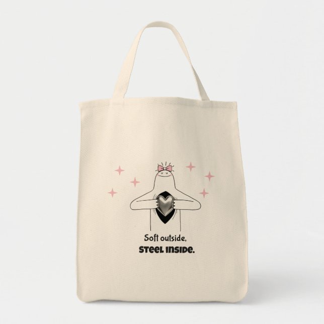 Strong Women Empowerment Tote Bag Tragetasche (Vorne)