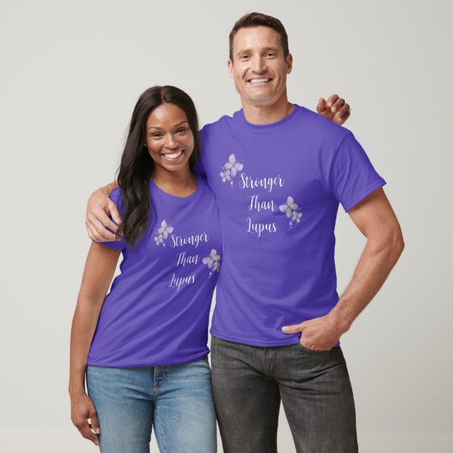 Stronger als Lupus T-Shirt (Unisex)