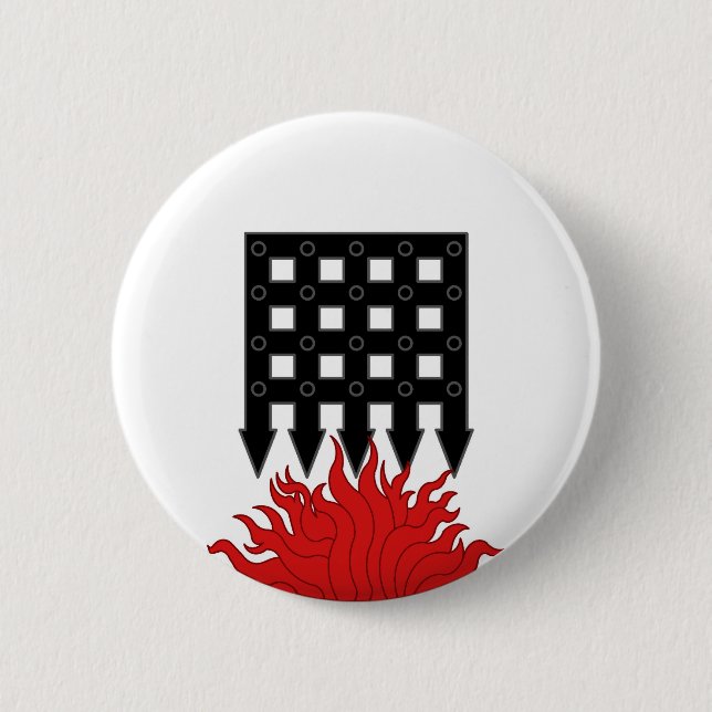 Stronghold des Abzeichens Hellsgate Populace Button (Vorderseite)