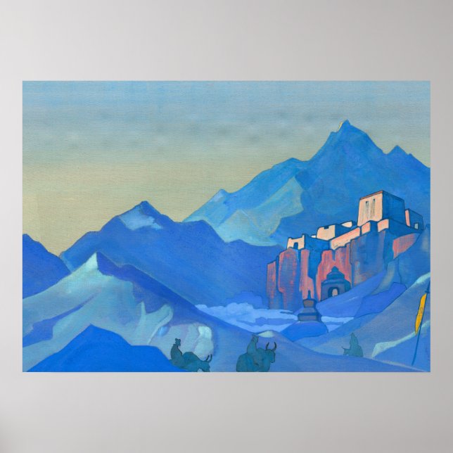 Stronghold of the Spirit, 1932 von Nicholas Roeric Poster (Vorne)