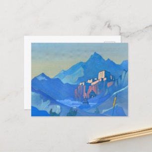 Stronghold of the Spirit von Nicholas Roerich Feiertagspostkarte