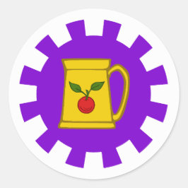 Stronghold von Greyfells Populace Abzeichen Runder Aufkleber