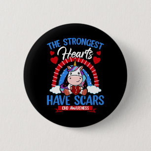 Strongste Herzen haben Narben Chd Bewusstsein Nied Button
