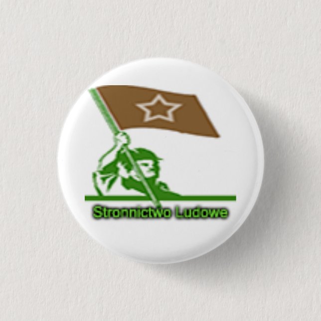 Stronnictwo Ludowe Party Logo Button (Vorderseite)