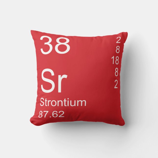 Strontium Kissen (Vorderseite)