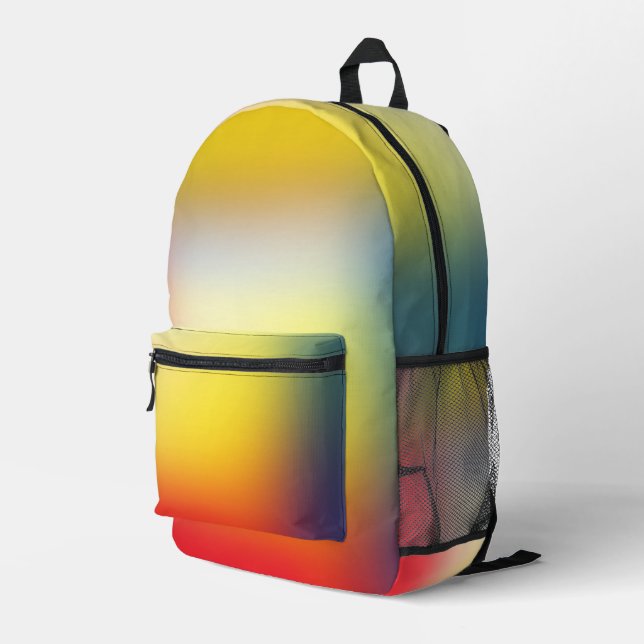 Strontiumbackpacks Bedruckter Rucksack (Rückseitige Ecke Rechts)