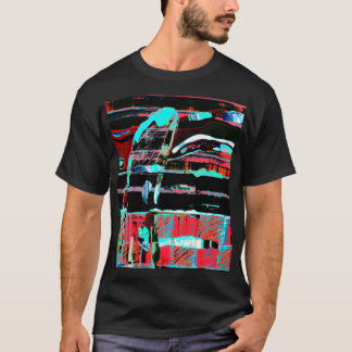 Structural Interference – Abstract Art Graphic Tee