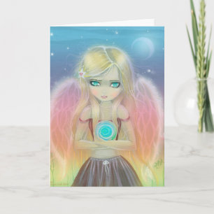 Strudel Angel Grußkarte Karte