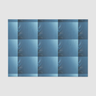 Strudel-Blues Seidenpapier