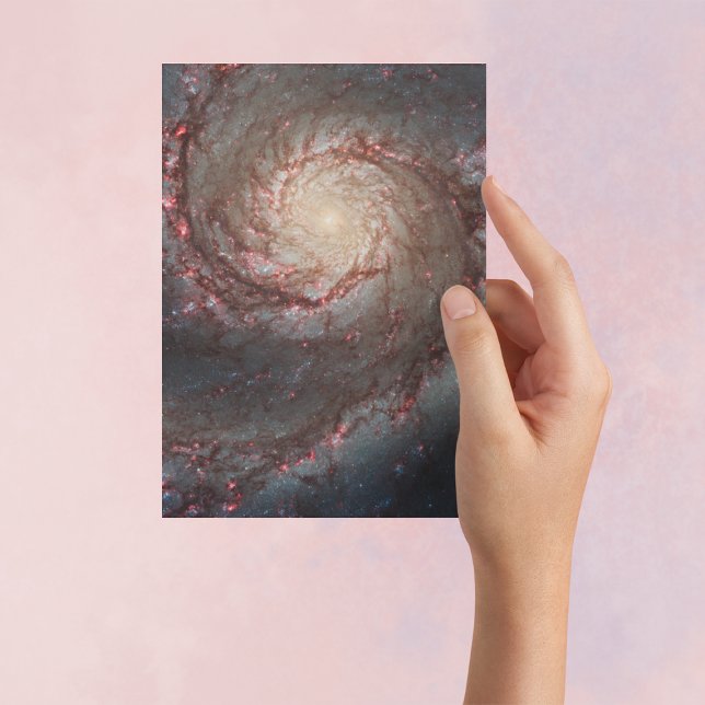 Strudelgalaxie Postkarte (Von Creator hochgeladen)