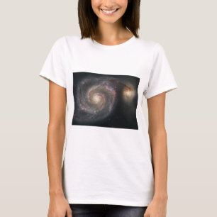Strudelgalaxie (Raum) (Universum) (Messier 51A) T-Shirt