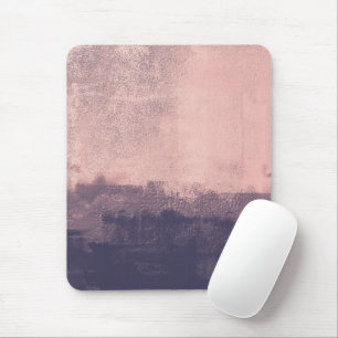 Struktur Art Style Pink Navy Blau Mousepad