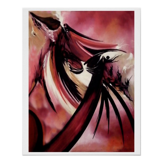 "Struktur der Träume in der Ferne", Poster (Vorderseite)