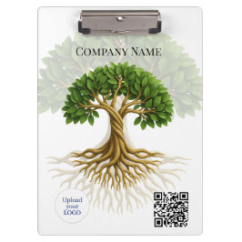 Struktur des Werbematerials für das Life Business- Klemmbrett