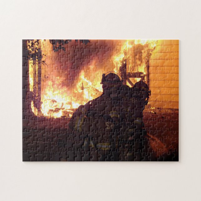 Struktur-Feuer Puzzle (Horizontal)