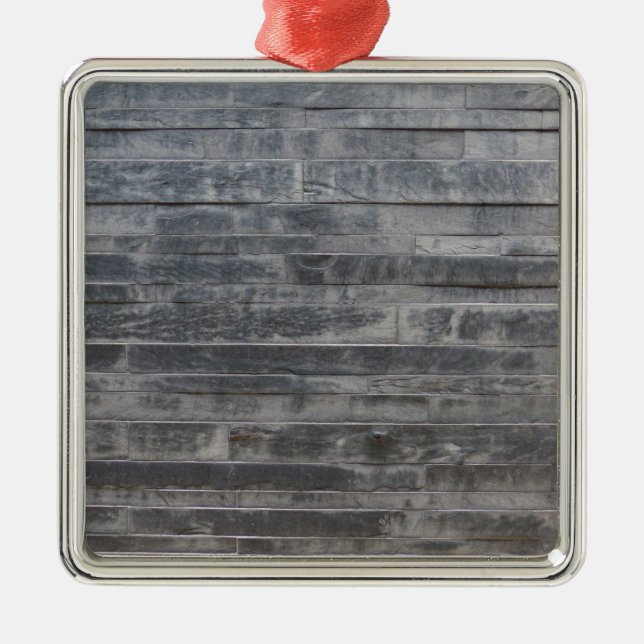 Struktur Silbernes Ornament (Vorne)