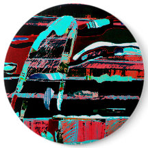 Strukturelle Interferenz – Abstrakte Kunst-Taste