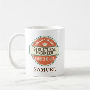 Struktureller Ingenieur-personalisiertes Tasse