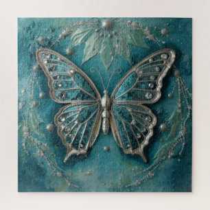 Strukturierte Blumenkunst – Weiches Naturblumendes Puzzle