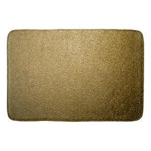 Strukturierte Bronze Badematte
