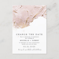 strukturierte Rose Gold Foto ändern Datum