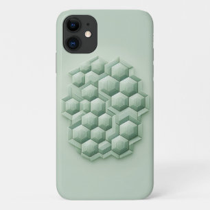 Strukturierte Sechsecke, Geometrische Handyhülle,  Case-Mate iPhone Hülle