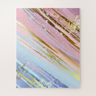 Strukturierter rosa Hintergrund Puzzle