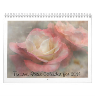 Strukturierter Rosen-Kalender für 2014 Kalender