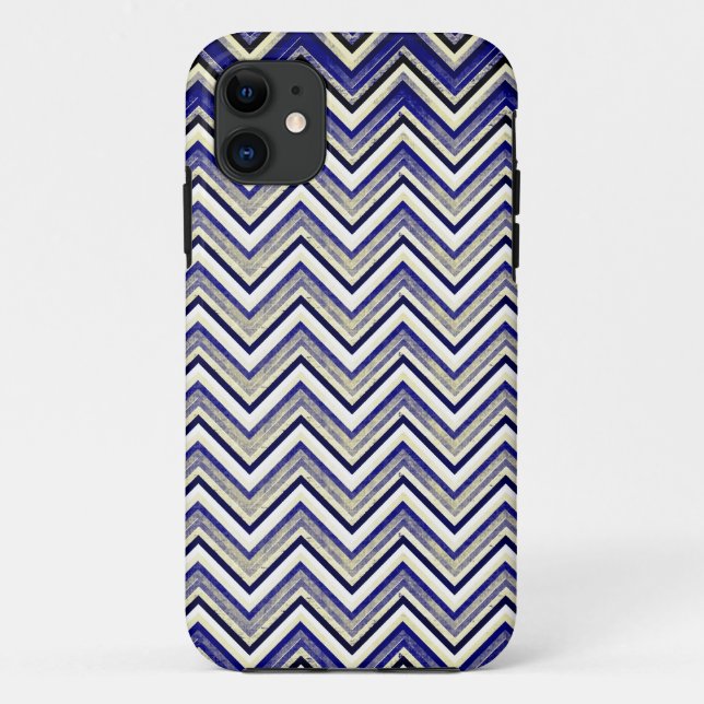 strukturiertes Chevron-Design Case-Mate iPhone Hülle (Rückseite)