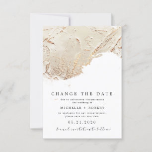 strukturiertes Foto ändern das Datum Einladung