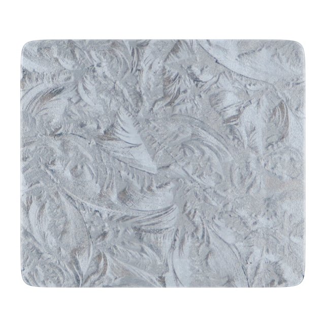 Strukturiertes Glas Schneidebrett (Vorderseite)