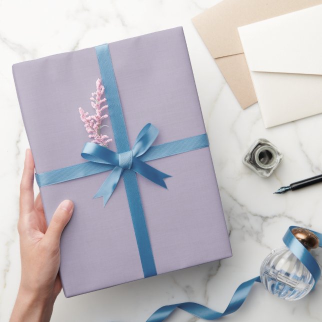 Strukturiertes Helllila Geschenkpapier (Schenken)