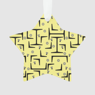 Strukturstahlmuster Ornament