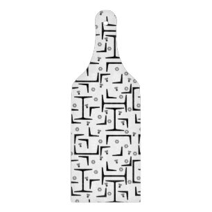 Strukturstahlmuster Schneidebrett