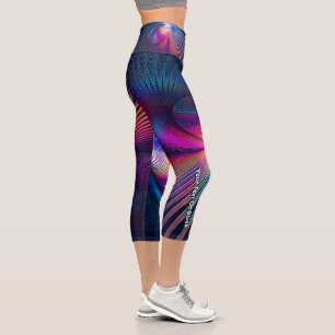 Strukturstörung Capri Leggings