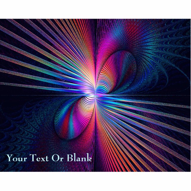 Strukturstörung Fotoskulptur Magnet (Vorne)