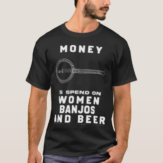 Strum die Lachen! Funny Most My Money T-Shirt