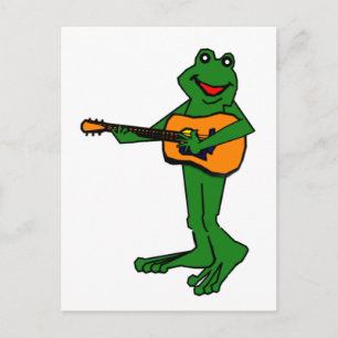 Strumming Fred Postkarte