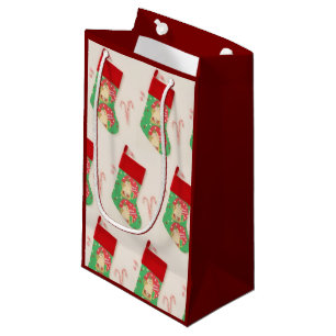 Strumpf Papiertaschen Kleine Geschenktüte