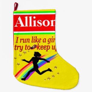 STRUMPF personalisiert SCHNELLER AUSFÜHRENDER CHRI Großer Weihnachtsstrumpf