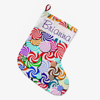 Strumpf - Süßigkeits-Collage Großer Weihnachtsstrumpf