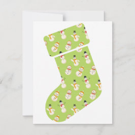 Strumpf Weihnachtskarte Feiertagskarte
